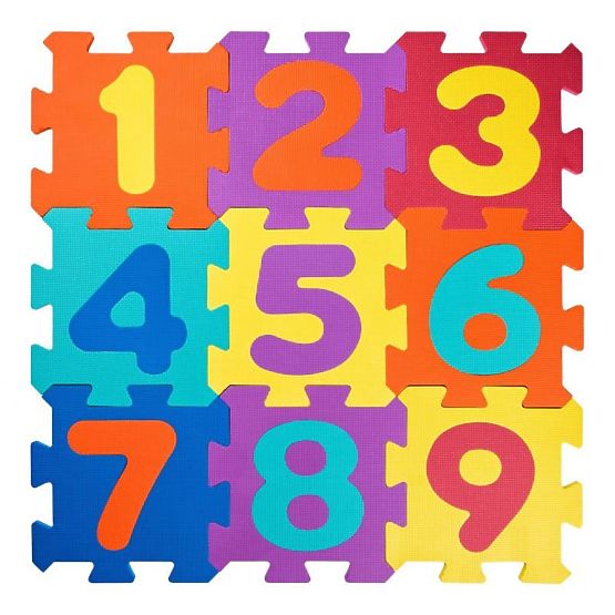 Nagy habszivacs puzzle – Számok