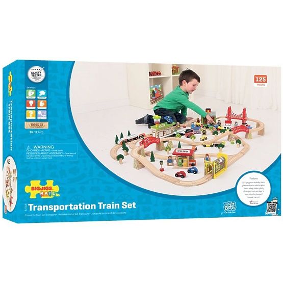 Nagy vonatpálya a BJT018 repülőtérrel