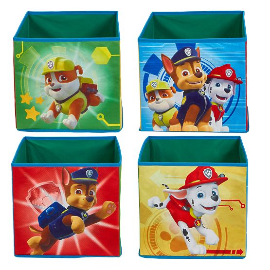 Négy tárolódoboz - Paw Patrol