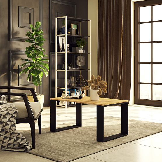 NOX KONFERENCIAASZTAL ARTISAN TÖLGY / FEKETE