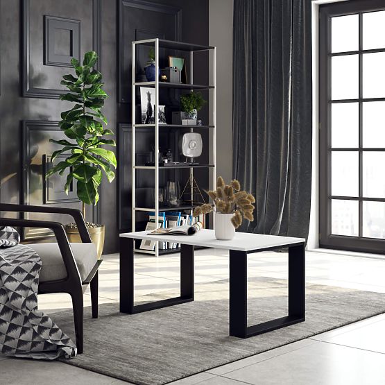 NOX KONFERENCIAI ASZTAL FEHÉR / FEKETE