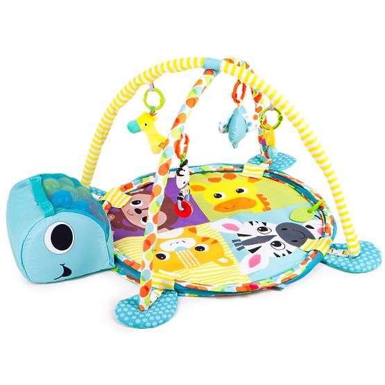 Oktatási játék takaró labdákkal - teknős