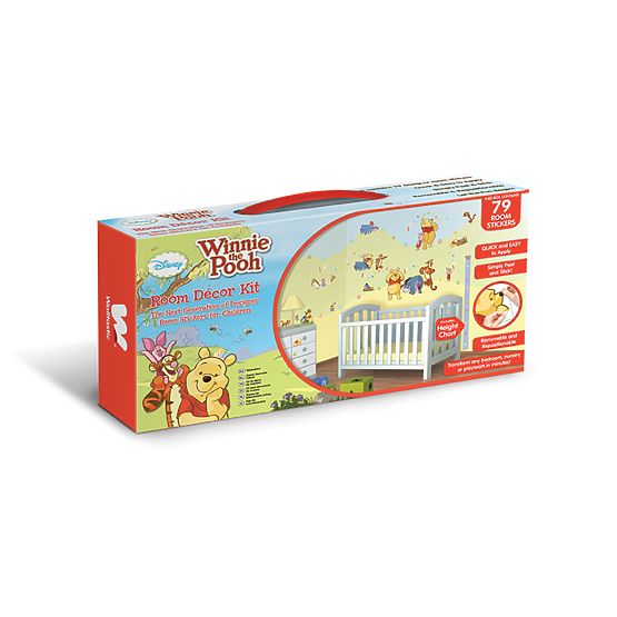 Öntapadó Disney matricák - Micimackó