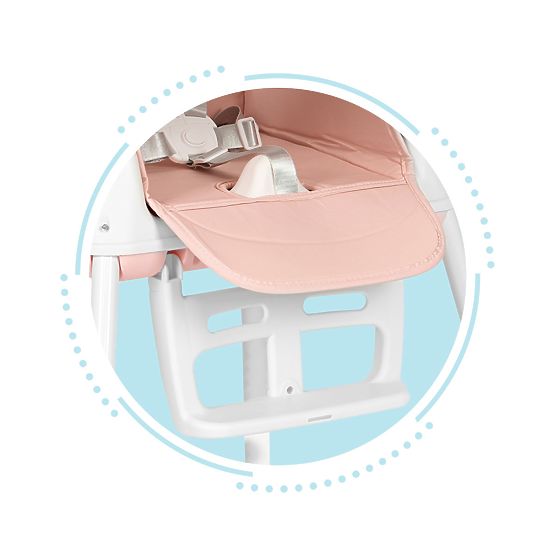 Összecsukható 3 az 1-ben gyerek etetőszék ECOTOYS