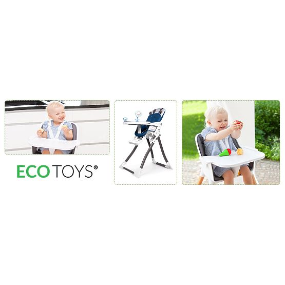 Összecsukható etetőszék Renifer ECOTOYS