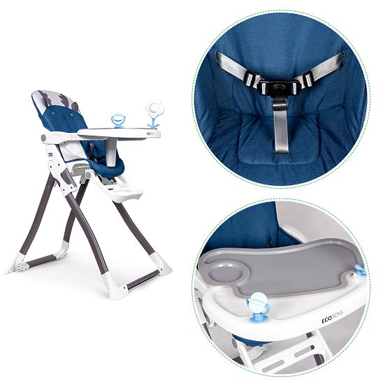 Összecsukható etetőszék Renifer ECOTOYS