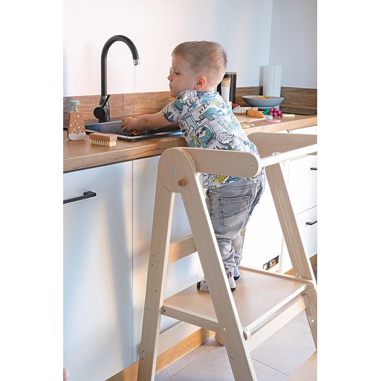 Összecsukható Montessori tanulótorony Fold Woody