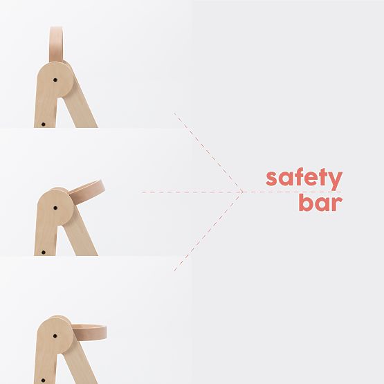 Összecsukható tantorony Hajtható