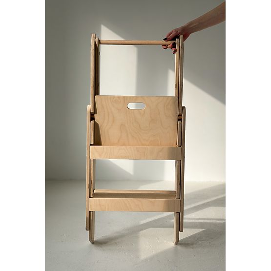 Összecsukható tanulótorony - természetes