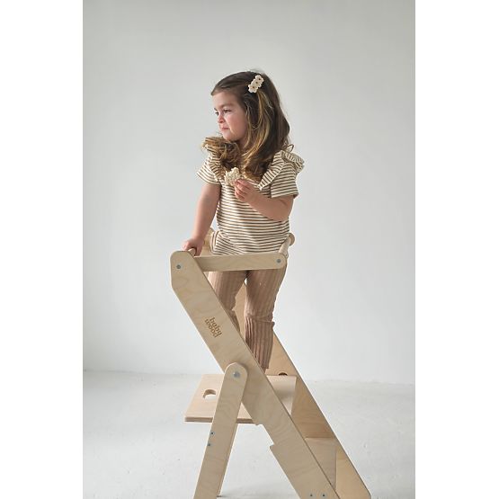 Összecsukható tanulótorony - természetes