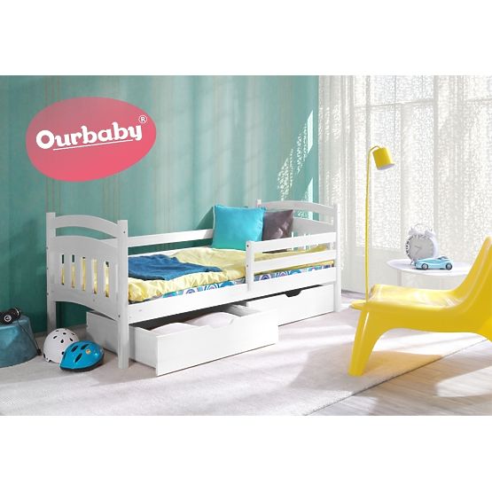 OURBABY gyerekágy MARCO - fehér