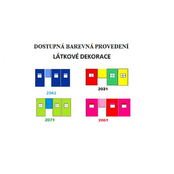 OURBABY magasított gyerekágy MODO - éger