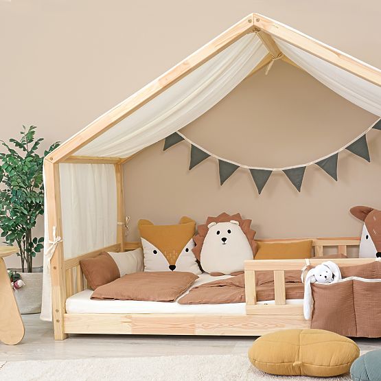 Ourbaby muszlin girland - toffee