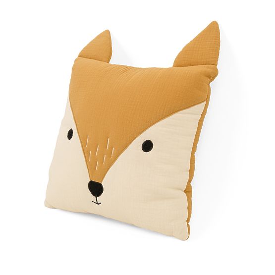 Ourbaby muszlin párna 35x35 cm - Róka