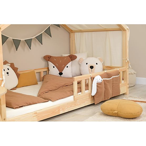 Ourbaby muszlin zsebes tároló 30x60 cm - toffi