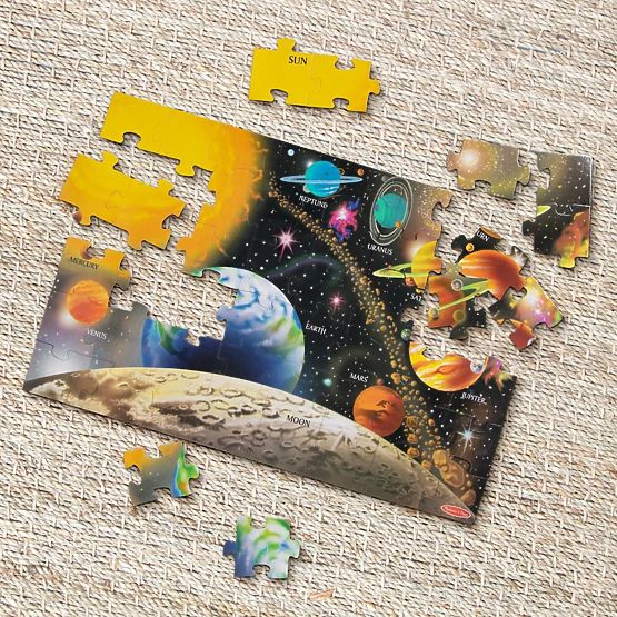 Padló puzzle Naprendszer 48 darabos