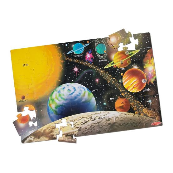 Padló puzzle Naprendszer 48 darabos