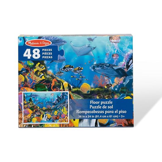 Padló puzzle víz alatti világ 48 darab