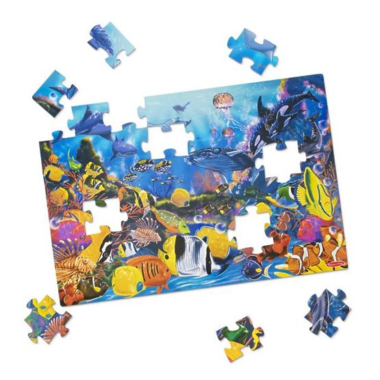 Padló puzzle víz alatti világ 48 darab