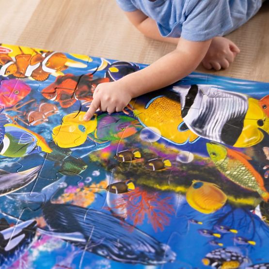 Padló puzzle víz alatti világ 48 darab