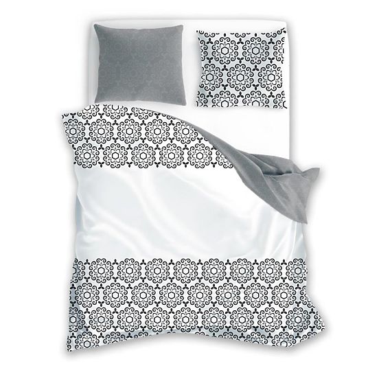 Pamut ágynemű Glamour virágok 140x200cm + 70x90cm