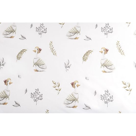 Pamut gumis lepedő - Kiskacsák (120x60 cm)