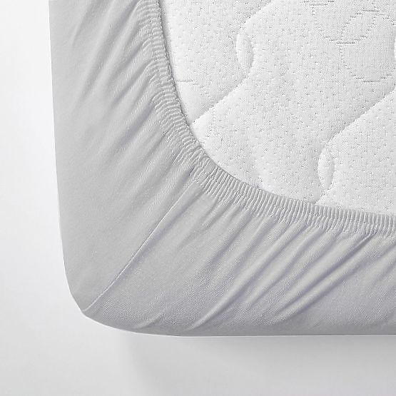 Pamut lepedő 200x80 cm - szürke