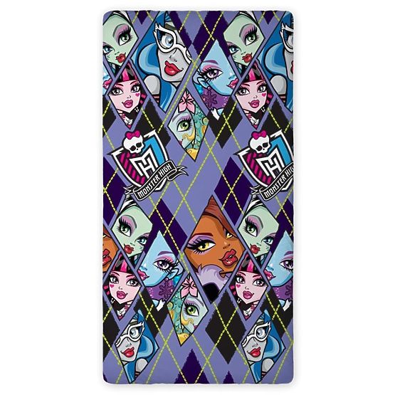 Pamut lepedő - Monster High I + INGYEN párnahuzat Monster High
