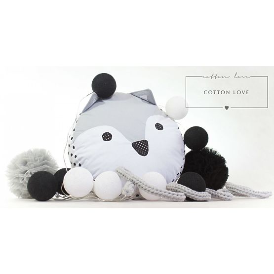 Pamut világító LED golyócskák Cotton Balls - monó