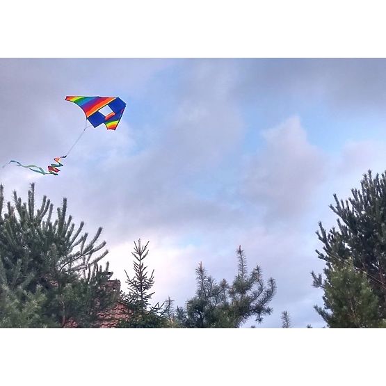 Repülő sárkány - szivárvány