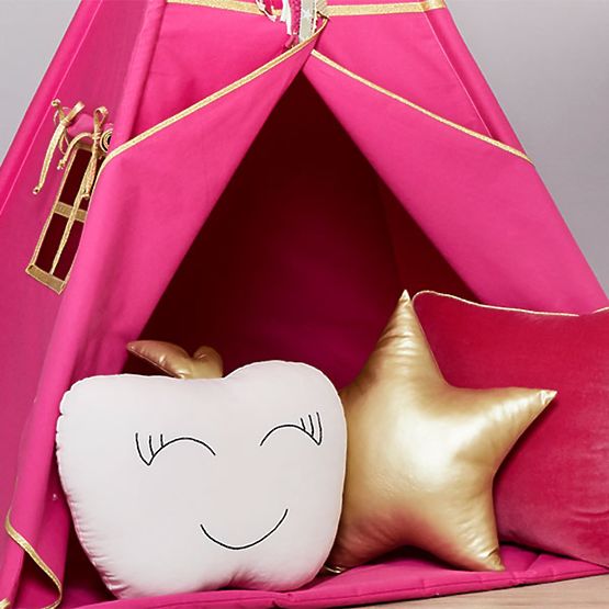 Párna - csillag - műbőr