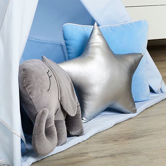 Párna - csillag - műbőr