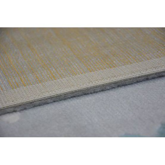 PASTEL 18409/652 Szőnyeg - Felhő szív MADÁR Szürke KRÉM türkiz