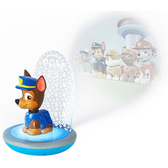 Paw Patrol - Chase 3in1 lámpa, elemlámpa és projektor