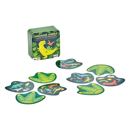 Petit Collage Dinosaur kártyajáték