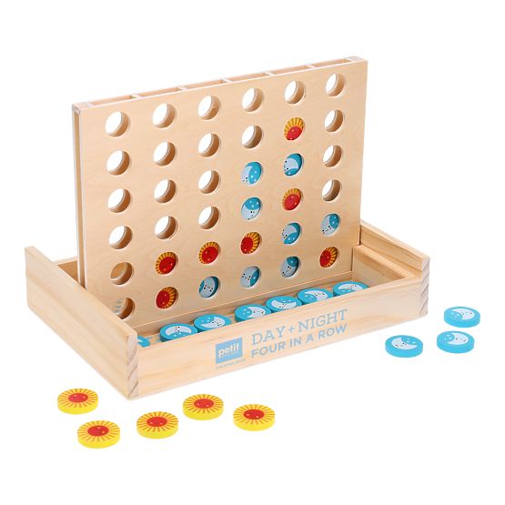 Petit Collage Négy egy sorban játék éjjel és nappal