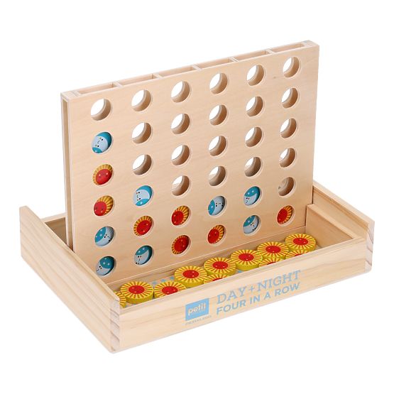 Petit Collage Négy egy sorban játék éjjel és nappal