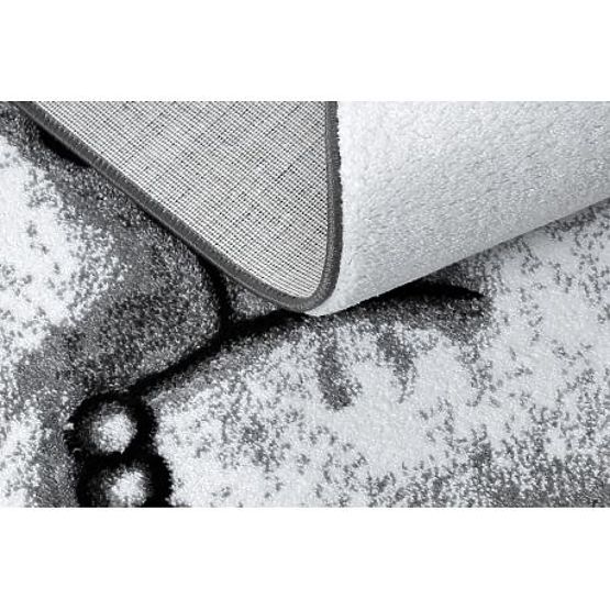 PETIT ELEFÁNT SZŐNYEG ORMÁNNYAL, ELEFÁNT, CSILLAGOK, szürke