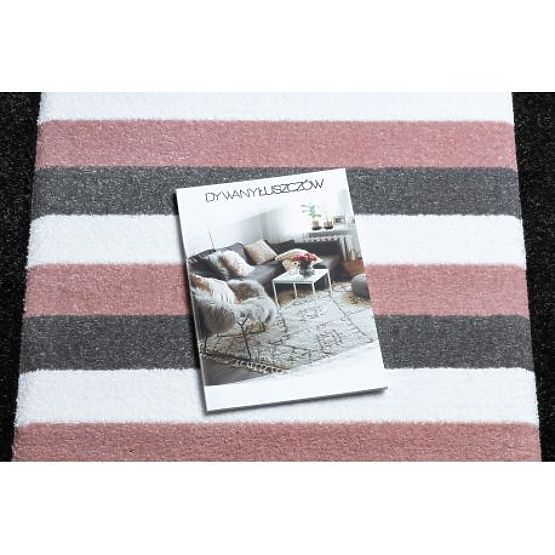 PETIT KICSI SZŐNYEG, SZÍV, CSILLAGOK, rózsaszín