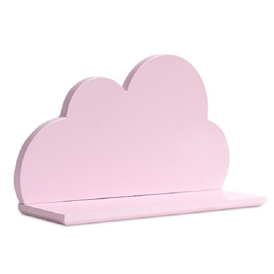 Polc - felhőcske - rózsaszín