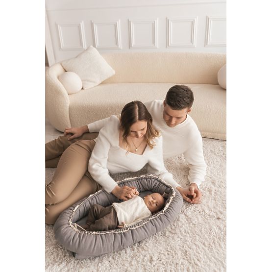 Presztízs vászonfészek - csokoládé