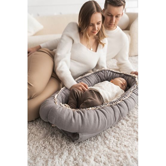 Presztízs vászonfészek - csokoládé