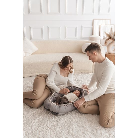 Presztízs vászonfészek - csokoládé