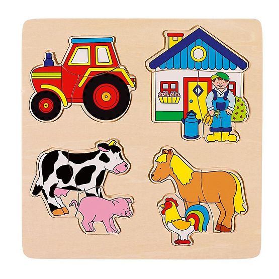 Puzzle alaplappal - Farmer