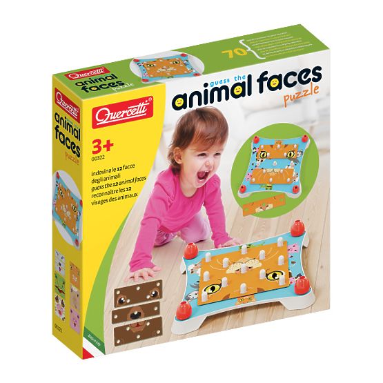 Quercetti Puzzle Állati Arcok