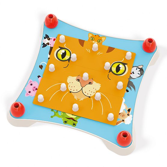 Quercetti Puzzle Állati Arcok