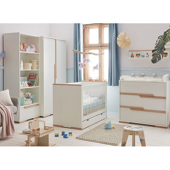 Rácsos babaágy SNAP 140x70 cm