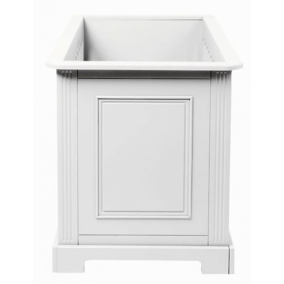 Rácsos kiságy INES - fehér