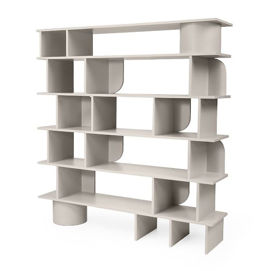 Rangali magas polc, kasmír, lekerekített