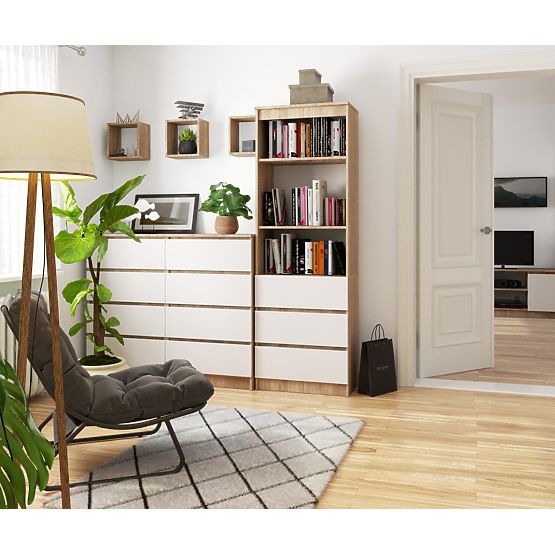 REGÁL R60 3F 2P CLP PK SONOMA / FEHÉR